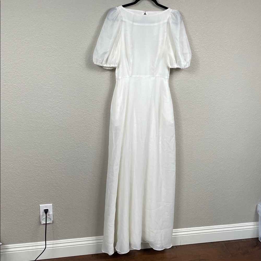 Mestiza New York Faye Sample Dress Ivory White Sample Bohemian Sz 6 - Picture 2 of 13